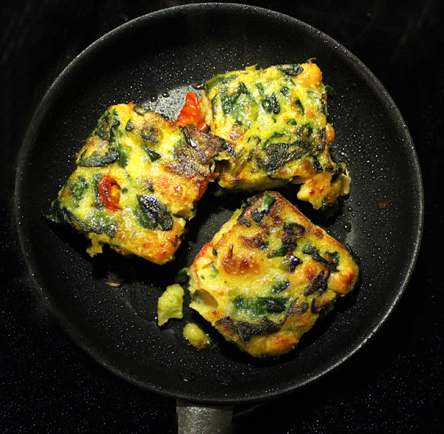 Oppskrift Vegansk Omelett Uten Egg Hvordan Koke Polenta Lykkelig Kylling